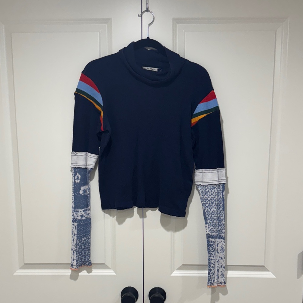 Free people ski inspired top